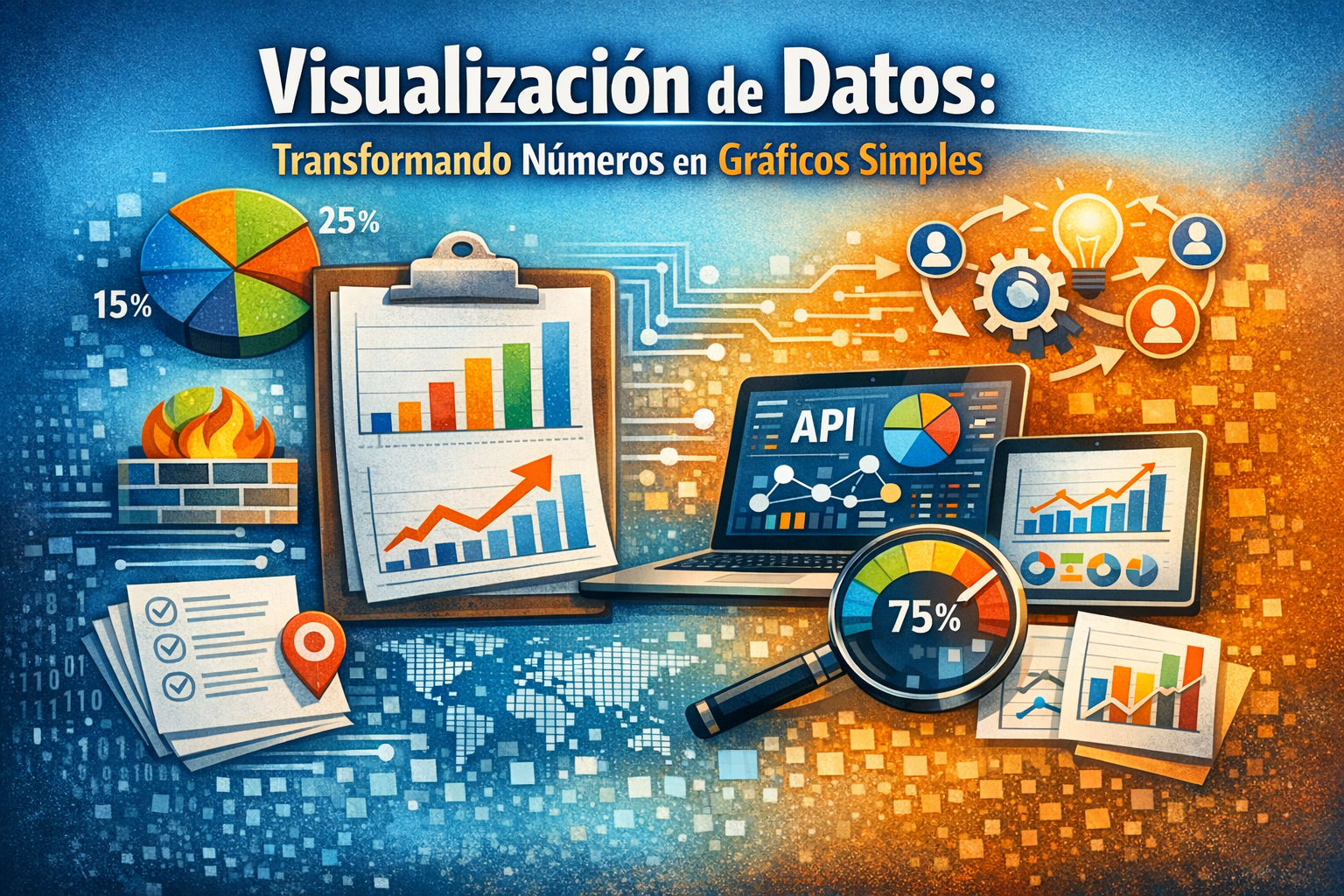 Visualización de datos: Transformando números en gráficos simples